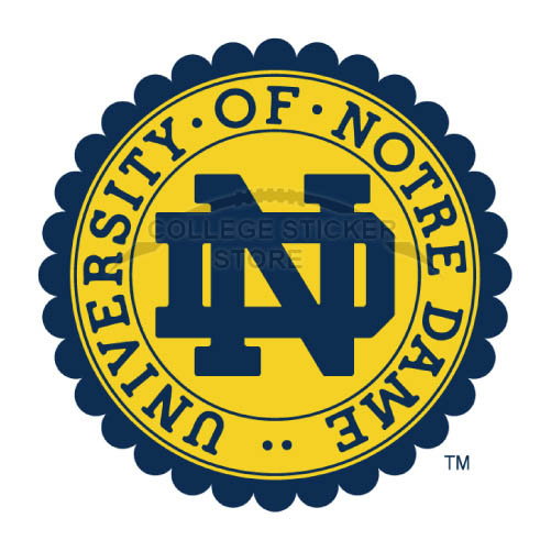 Personal Notre Dame Fighting Irish Iron-on Transfers (Wall Stickers)NO.5716